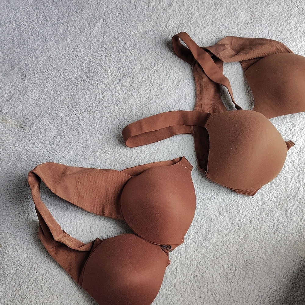 Two Spanx Brown Women's Bras
